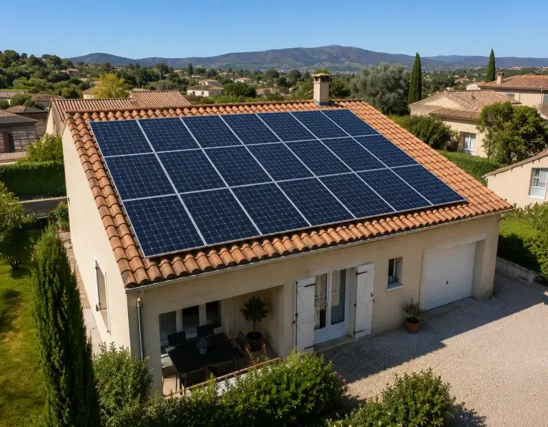 Prime à l'autoconsommation panneaux solaires Sassenage — aide financière de l'État
